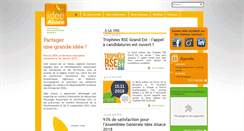 Desktop Screenshot of ideealsace.com
